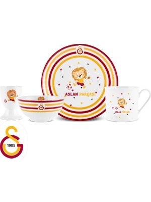 Karaca x Galatasaray Lisanslı 4 Parça Mama Takımı
