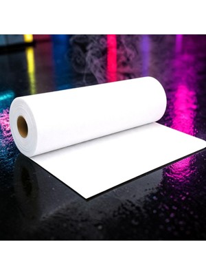 Kuzey Oyuncak 50 Metre Tek Parça 70 cm Genişlik Elyaf Beyaz Tela Kumaş Beyaz Süsleme Kumaşı Mekan Dekor Kumaşı