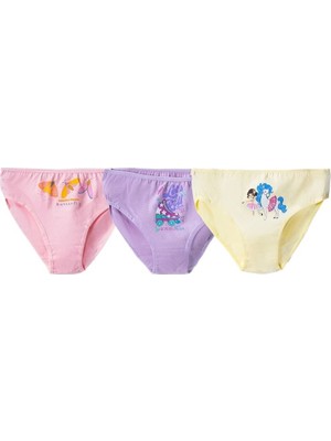Kız 2-13 Yaş Karekter Desenli Slip Külot