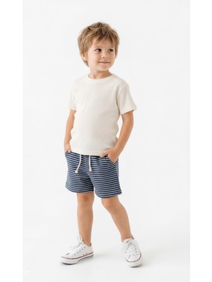 MiaBaby Erkek Çocuk Şort Tişört  2li Takım