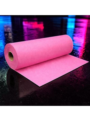 Kuzey Oyuncak 50 Metre Tek Parça 70 cm Genişlik Elyaf Pembe Tela Kumaş Pembe Süsleme Kumaşı Mekan Dekor Kumaşı