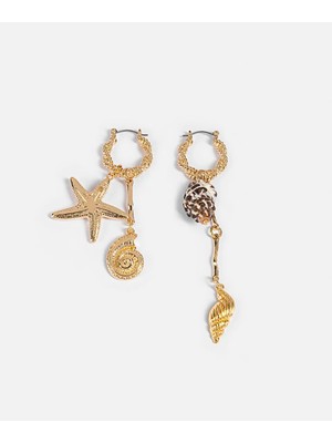 İpekyol Marin temalı asimetrik küpe IS1260068093265