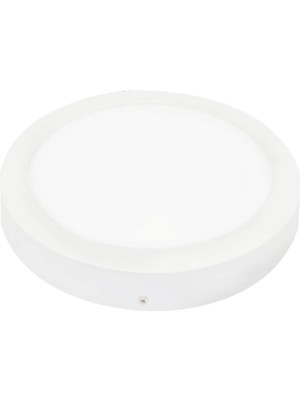 Kendal KDL422 Sıva Üstü Yuvarlak LED Panel 18W Ararenk