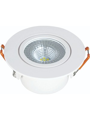 Kendal Yuvarlak Ledli Spot 5W Sarı KDL105
