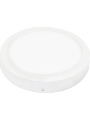 Kendal KDL062 Backlight Yuvarlak Sıva Üstü Panel 18W Beyaz LED Tavan Aydınlatma
