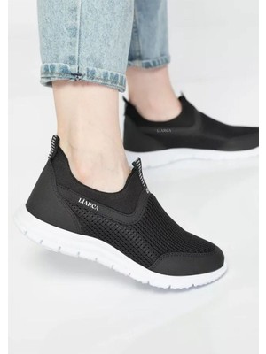Liarca Kadın Erkek  Unisex Ortopedik Bağcıksız Nefes Alabilen Hafif Yürüyüş Sneaker Spor Ayakkabı 36 37 38 6038