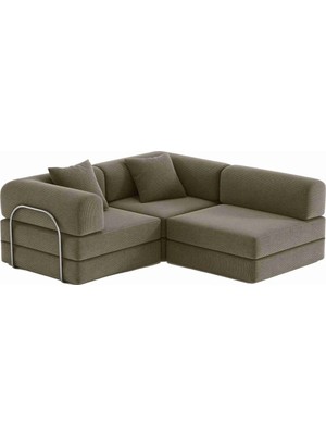 Asaella Mobilya Nera L Koltuk Modern ve Şık - Ergonomik ve Konforlu Tasarım - Pufidik Koltuk