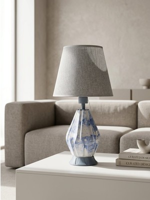 Payidar Model “bone Porselen Abajur | El Yapımı Gece Lambası”