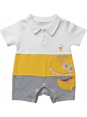 Butik Erkek Bebek %100 Pamuklu Tulum