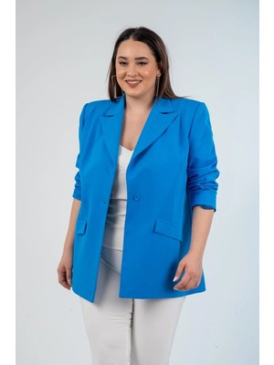 Roxxlen 1222537 Blazer Ceket Saks