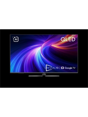 BEKO Crystal 10 AI QLED 144Hz VRR 55" 4K UHD Google TV - B 1055 C AI Smart TV
