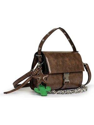 Twist Karma Charm'lı Metal Aksesuarlı Çanta TS1260052075006