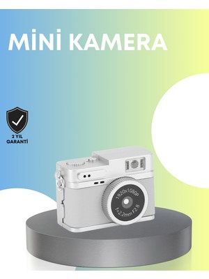 Emh Store Mini Retro Dijital Kamera 1080P Full Hd Dahili 128GB Hafızalı - Lisinya