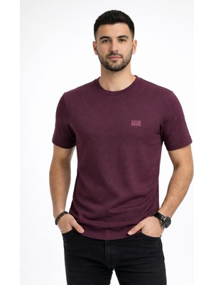 Classics Men Bordoo Basic Bisiklet Yaka Kısa Kol Erkek Tişört 7625