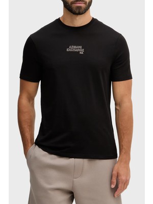 Armani Exchange Pamuklu Regular Fit Logolu Bisiklet Yaka T Shirt Erkek T Shirt XM001784 AF10356 UC001