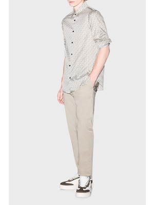 Armani Exchange Pamuklu Harf Logolu Regular Fit Gömlek Erkek Gömlek XM001942 AF19194 F1165