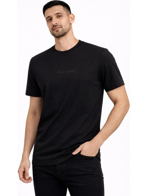 Classics Men Bordoo Basic Bisiklet Yaka Kısa Kol Erkek Tişört 7626