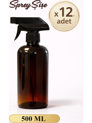 Alubrella Amber 12 Adet Sprey Şişe 500 ml