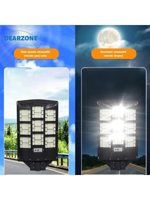 Cata Süpernova 1200W Solar Sokak Armatürü CT-4645 (Kumandalı)