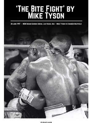 Pixaflair - Mike Tyson Moment - Tablo - Çerçevesiz Poster