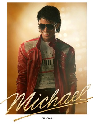 Pixaflair - Michael Jackson - Legends - Tablo - Çerçevesiz Film Poster
