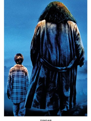 Pixaflair - Harry Potter - Hagrid And Harry - Tablo - Çerçevesiz Film Poster