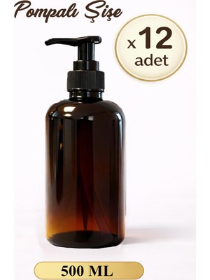 Alubrella Amber 12 Adet Dispenser Şişe 500 ml