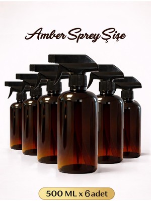 Alubrella Amber Sprey Şişe 500 ml - 6 Adet