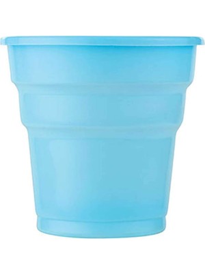 TM-BRD-0028 Plastik Meşrubat Bardağı, Mavi