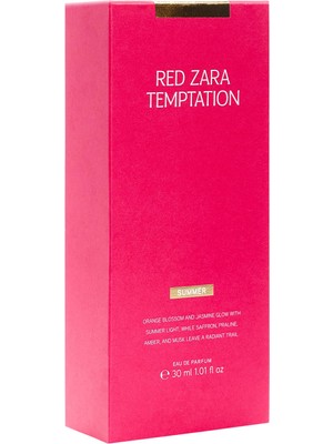 Zara Red Temptatıon Summer Pembe Kutu 80 ml 2.71 Fl Oz