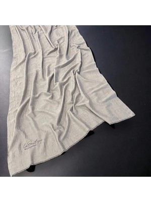 La Boutique Laboutique Be Happy Serisi Bambu Kraş Şal Gri