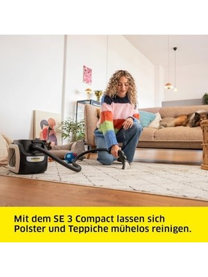 Se 3 Compact Halı ve Koltuk Yıkama Makinesi