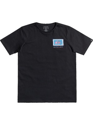 Quiksilver Radical Roots Yth Erkek Çocuk Siyah Tişört