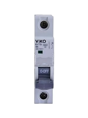 6VTB-1B06 Otomatik Sigorta 6ka B Tipi 1 Kutup 06A