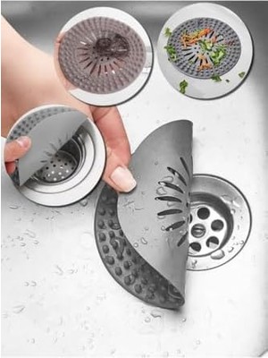 Life Yuvarlak Silikon Süzgeçli Lavabo Tıpası MIT1068