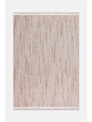 Artloop Zenit Bej Robot Süpürgeye Uyumlu Kolay Temizlenebilir Halı Salon, Oturma Odası ve Koridor Halısı Rp 29