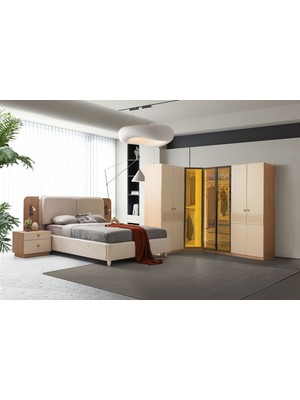 Doressa Lanis Köşe Yatak Odası Takımı