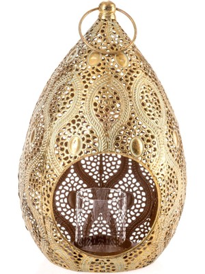 Paşabahçe Drop Metal Fener - 1 Adet