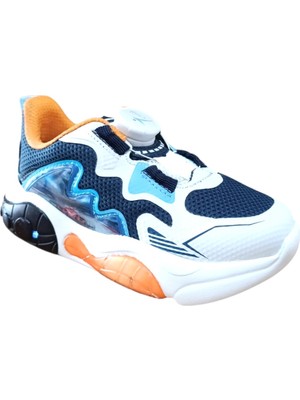 Cool Remy Ptk Çocuk Işıklı Bağcık Mekanizmalı ( Akıllı Bağcık) Spor Ayakkabı Lacivert
