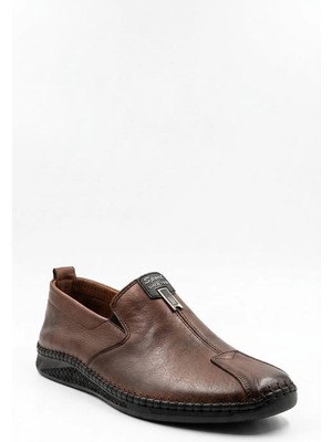 Ustalar Ayakkabı Taba Erkek Hakiki Deri Ayakkabı 666.060