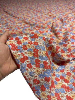Bursa Kumaştan En 150 cm Pamuklu Organik Dökümlü Keten Kumaş Elbise,kimono, Çocuk Giyim -504