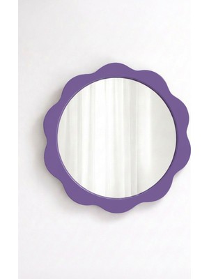 Ortakçı Design Core - Modern Dalgalı Çerçeve Ayna | Dekoratif Mdf Ayna