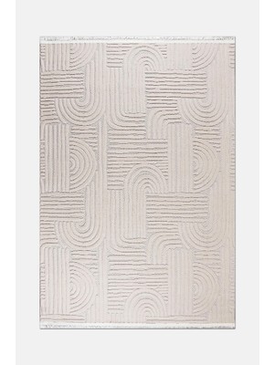 Artloop Veyla Vizon Robot Süpürgeye Uyumlu Kolay Temizlenebilir Halı Salon, Oturma Odası ve Koridor Halısı Rp 43