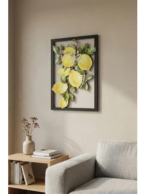 Morimora Art-Deco Renkli Metal Duvar Dekoru Serisi