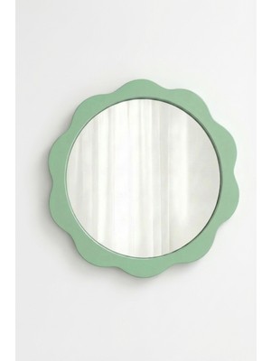 Ortakçı Design Core - Modern Dalgalı Çerçeve Ayna | Dekoratif Mdf Ayna