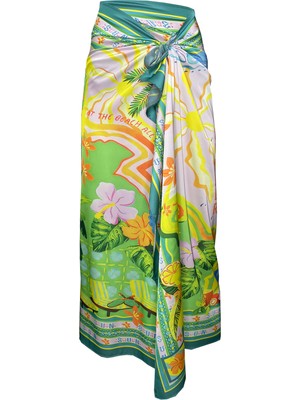 Bolder Vivian Green-Summer 145*100 cm (Iç Göstermez) Pareo