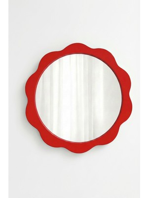 Ortakçı Design Core - Modern Dalgalı Çerçeve Ayna | Dekoratif Mdf Ayna