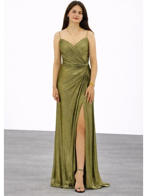 Centilmen For Costume Yırtmaç Detaylı Abiye Elbise 10032