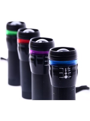 Bigem Krm Şeritli Zoom Odaklı El Feneri BM-310 Krm