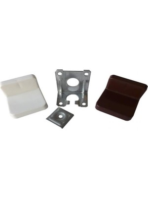 Beei Beyaz Dolap Askı Elemanı L Tipi